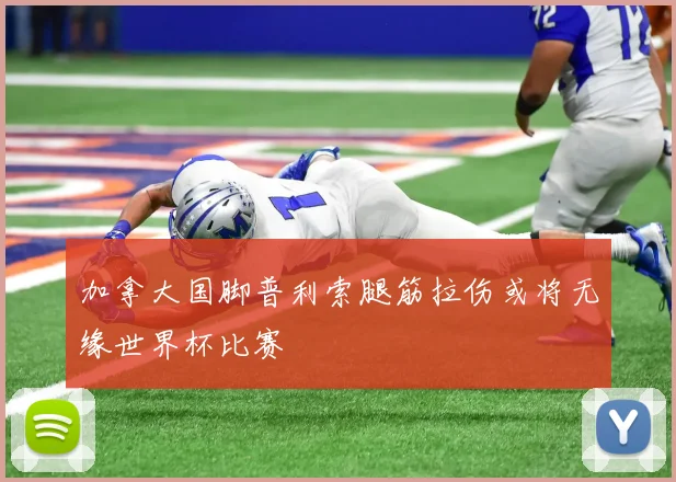 加拿大国脚普利索腿筋拉伤或将无缘世界杯比赛